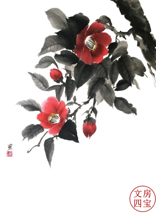 Открытка «Камелия»