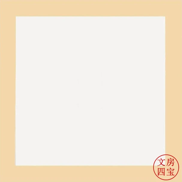 Квадрат на картоне 33x33 см