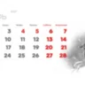 Настольный календарь на 2027 год